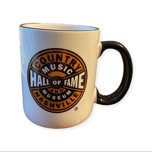 Country Music Hall of Fame coffee mug honor thy music Nashville